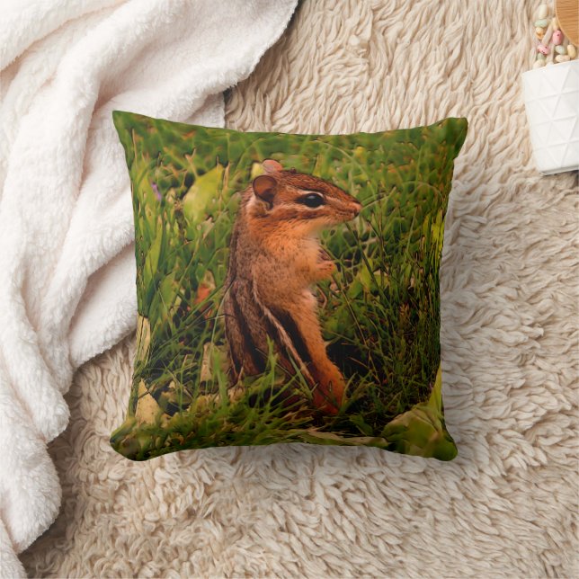 Almofada Baby Chipmunk Nature Art (Cobertor)