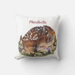 Almofada Baby Deer Girls Personalizadas