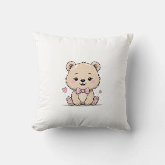 Almofada baby girl bear pillow 