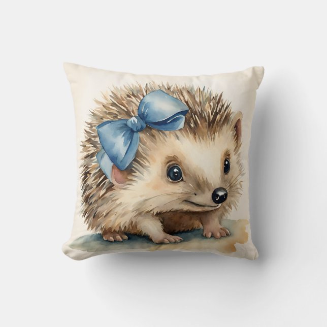 Almofada Baby Hedgehog Blue Arco Boys (Frente)