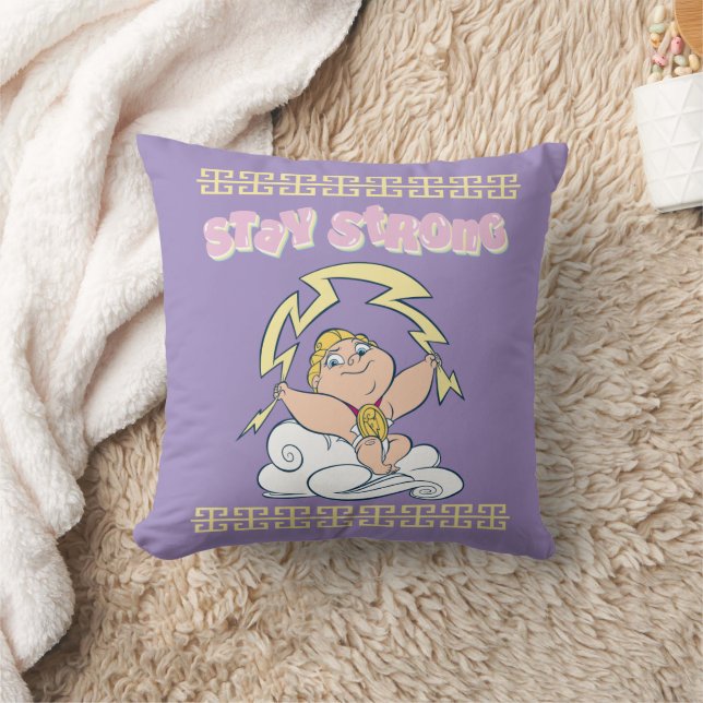 Almofada Baby Hercules - Stay Strong Throw Pillow (Cobertor)