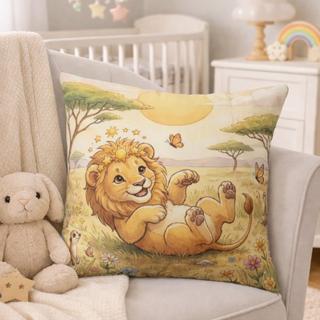 Almofada Baby Leo Zodiac Nursery Kids (Criador carregado)