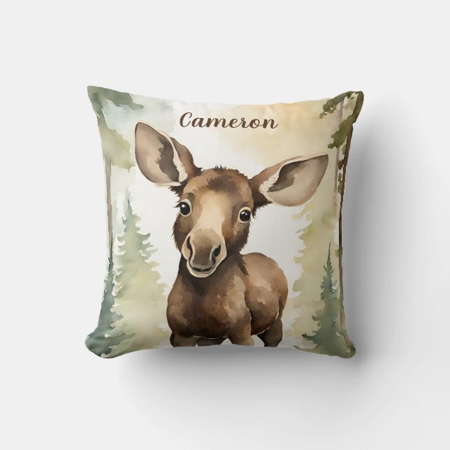 Almofada Baby Moose Personalizado (Frente)