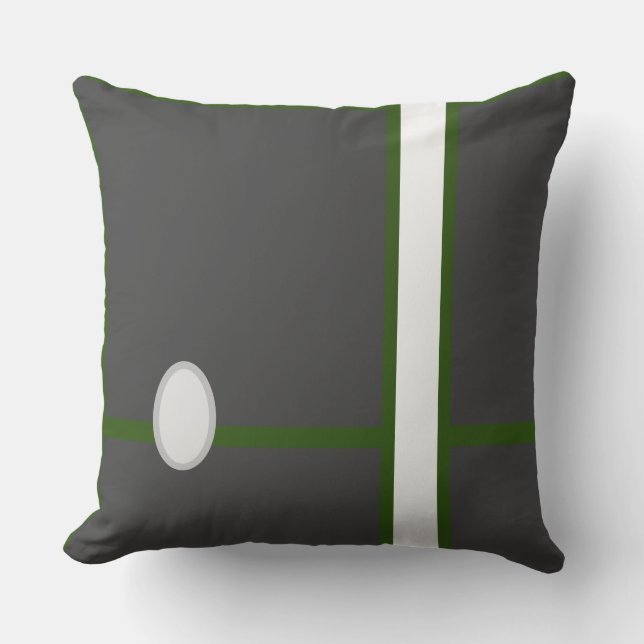 Almofada Baby RoomCUTE _DARK GRA,VERDE,CINZA,RMDESIGNFLO55 (Frente)