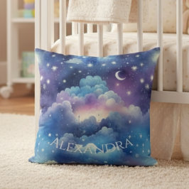 Almofada Baby Shower Gift Pillow - Dreamy Night Sky