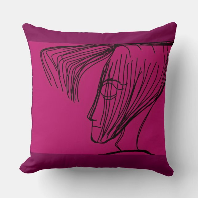 Almofada Bad Hair Day of Meditation (Frente)