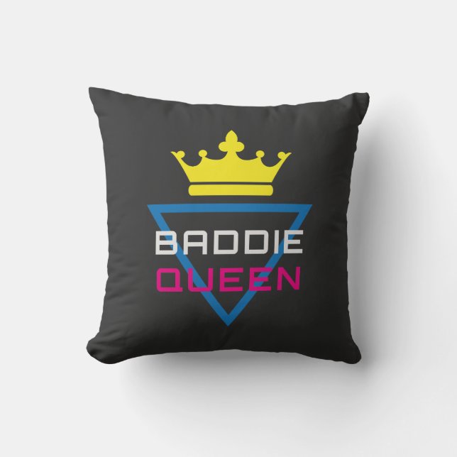 Almofada Baddie Queen Crown Y2K (Frente)