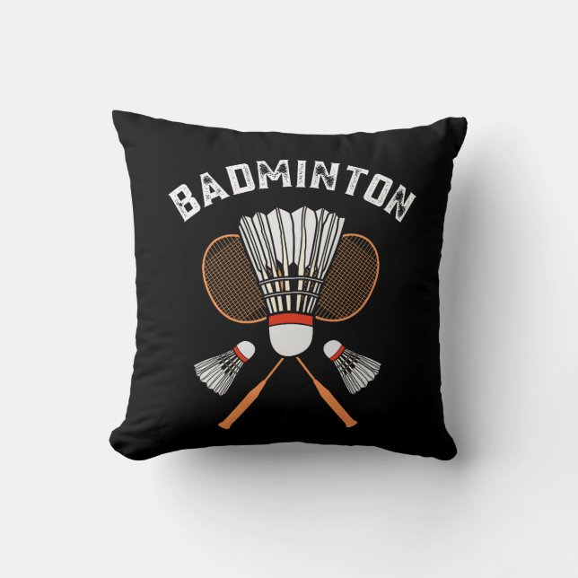 Almofada Badminton, Racket e Choque (Frente)