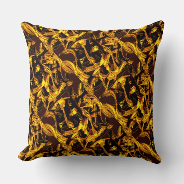 Almofada Bagaço ou pedaços de casca de tangerina desidratad (Frente)