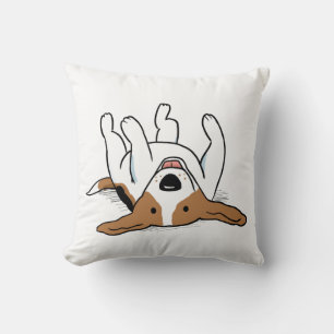 Almofada Bagle Feliz Pão Cartoon Canine