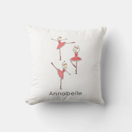 Almofada Bailarina Personalizada Dançarina de Ballet