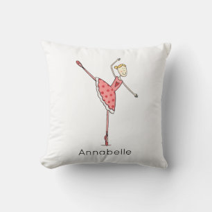 Almofada Bailarina Personalizada Dançarina de Ballet