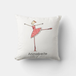 Almofada Bailarina Personalizada Dançarina de Ballet