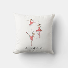 Almofada Bailarina Personalizada Dançarina de Ballet