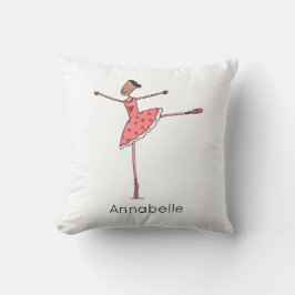 Almofada Bailarina Personalizada Dançarina de Ballet