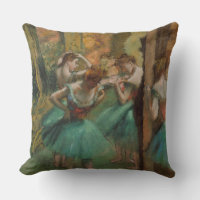 Bailarinas, Rosa e Verde Edgar Degas
