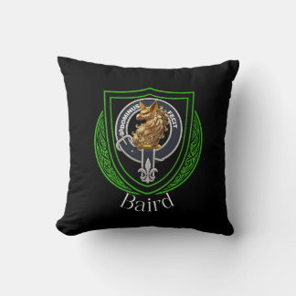 Almofada Baird Scottish Clan Crest