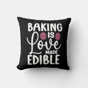 Almofada Baker Baking É Amor Feita Com Assar De Bolo Comest