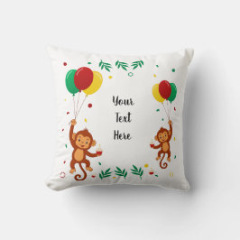 Almofada Balão de Macaco Voador