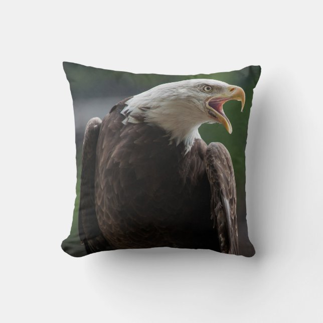 Almofada Bald Eagle Calling (Frente)