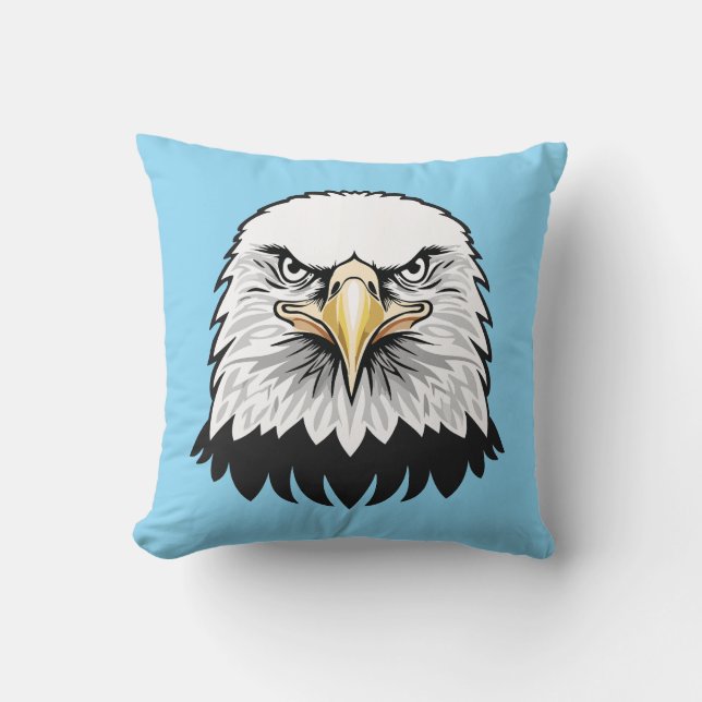 Almofada Bald eagle head (Frente)