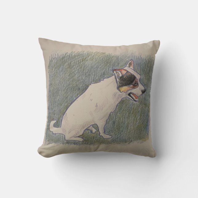 Almofada Baldwin Collie, Travesseiro decorativo australiano (Frente)