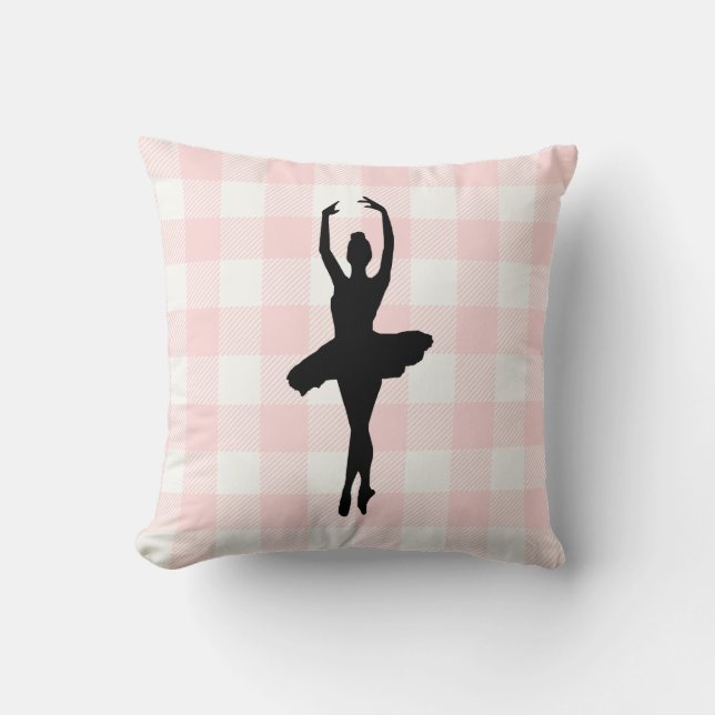 Almofada Balé Ballerina Travesseiro decorativo Dancer (Frente)