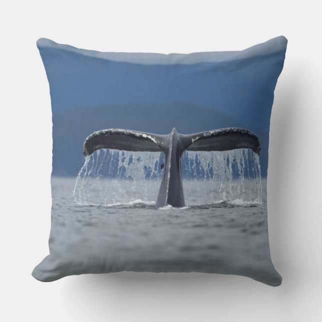 Almofada Baleia de Humpback 2 (Frente)