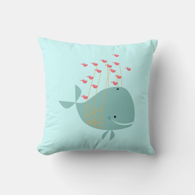 Almofada Baleia Feliz (Frente)