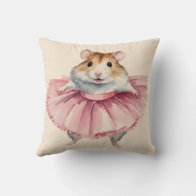 Almofada Ballerina Hamster Girls (Verso)