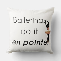 Almofada Ballerinas!