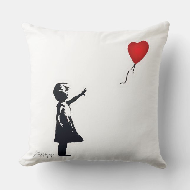 Almofada Balloon Girl  (Frente)