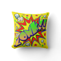 Banda desenhada ZONK do vetor