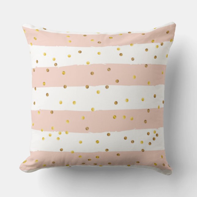 Almofada Bandas e Bolinhas (Frente)