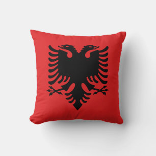 Almofada Bandeira albanesa patriótica