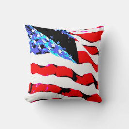 Almofada bandeira americana