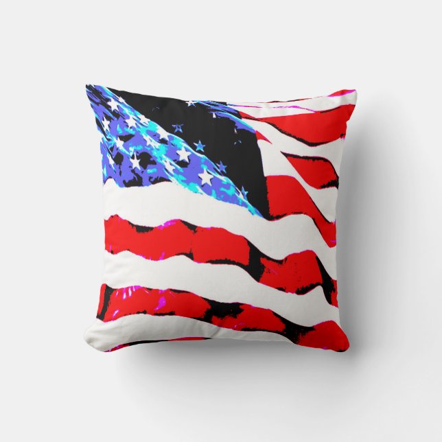 Almofada bandeira americana (Frente)