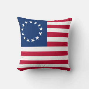 Almofada Bandeira americana Betsy Ross