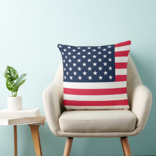 Almofada Bandeira Americana de 50 Estrelas: Glória Antiga L