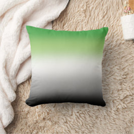 Almofada Bandeira Aromântica Gradiente – Orgulho Aromântico