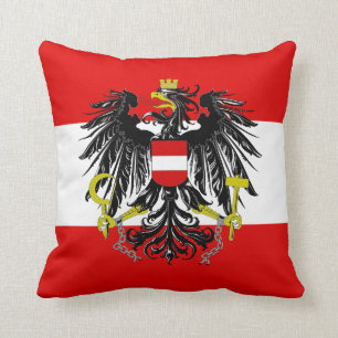 Almofada Bandeira austríaca