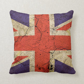 Almofada Bandeira BRITÂNICA suja (Union Jack)