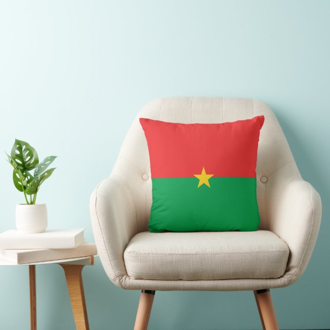 Almofada Bandeira Burkina Faso (Cadeira)
