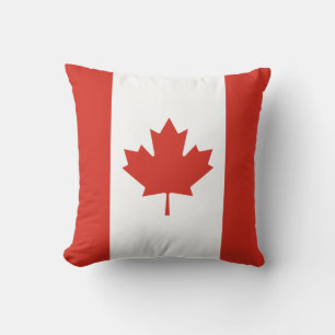 Almofada Bandeira Canadense Patriota