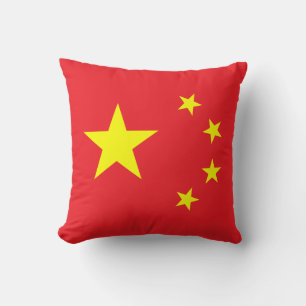 Almofada Bandeira Chinesa