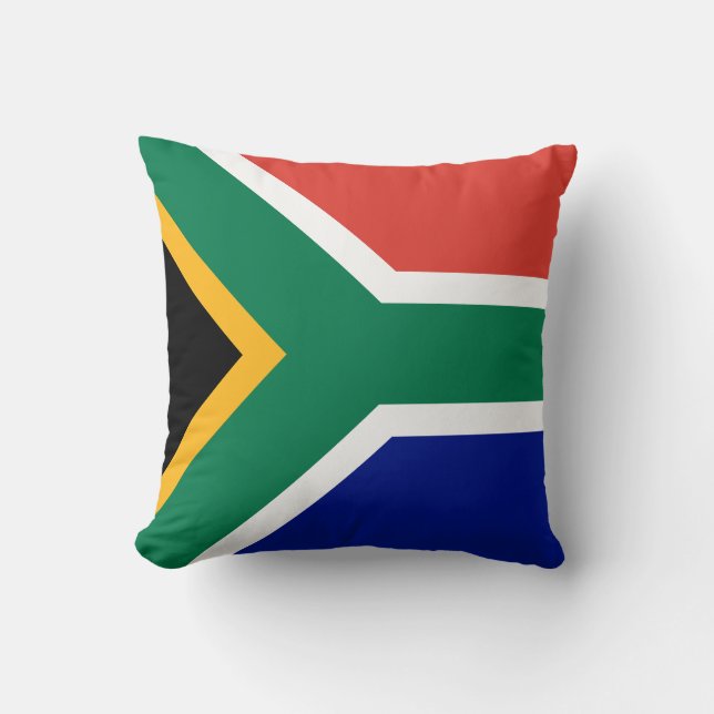 Almofada Bandeira da África do Sul (Frente)