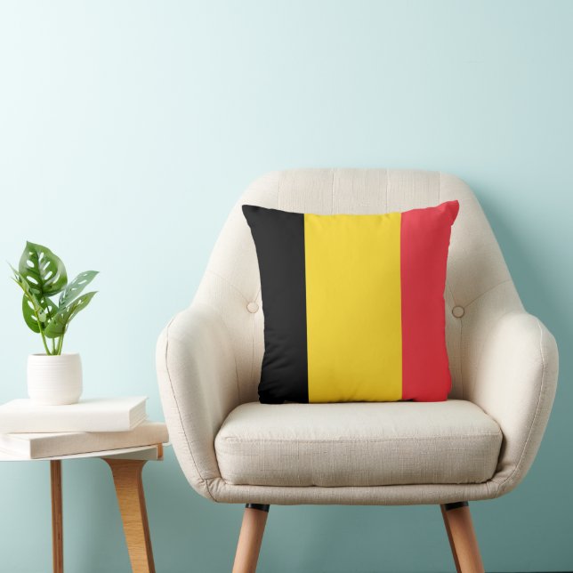 Almofada Bandeira da Bélgica (Cadeira)