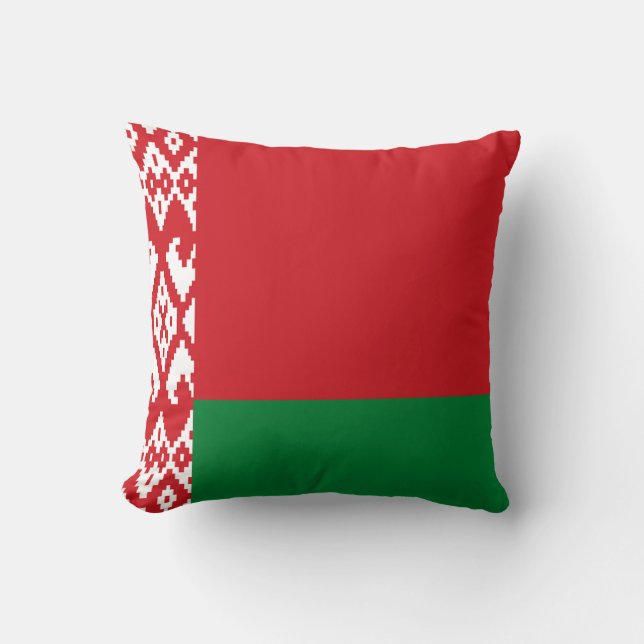 Almofada Bandeira da Bielorrússia (Frente)