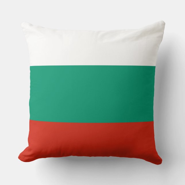 Almofada Bandeira da Bulgária (Frente)