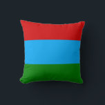 Almofada Bandeira da Carélia<br><div class="desc">Bandeira Patriótica da República da Carélia.</div>
